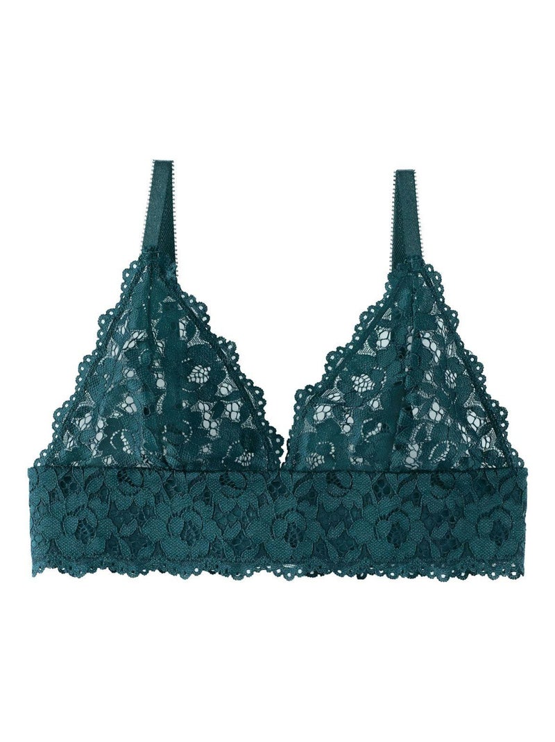 Soutien-gorge triangle sans armatures PARADOXE - Pomm'Poire Vert - Kiabi