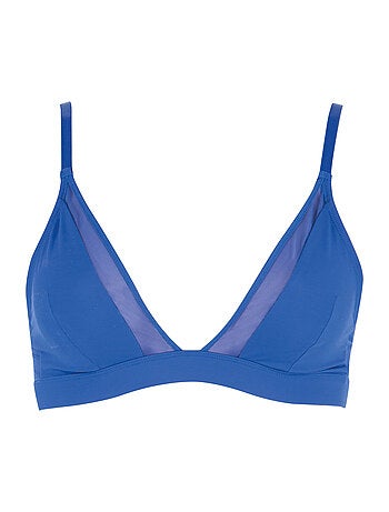Soutien-gorge triangle sans armatures femme Tulle Athena