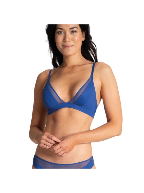 Soutien-gorge triangle sans armatures Tulle Athena - Kiabi