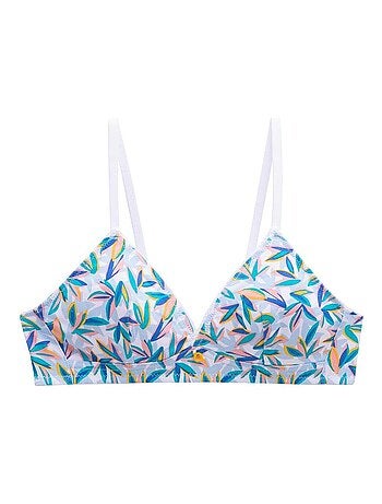 Soutien-gorge triangle sans coques en coton CLEM - Morgan Junior