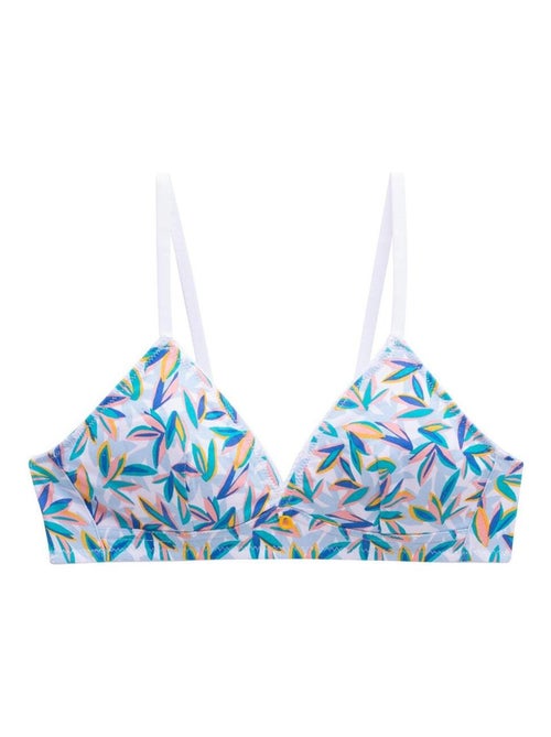 Soutien-gorge triangle sans coques en coton CLEM - Morgan Junior - Kiabi
