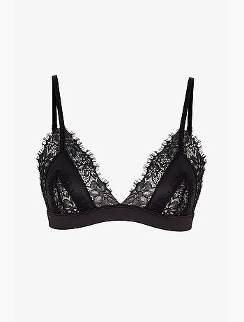 Soutien-gorge triangle satin mini penti