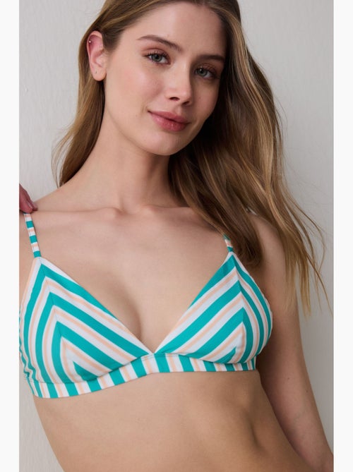 Soutien-gorge triangle tissé penti - Kiabi Soutien-gorge triangle tissé penti - Kiabi