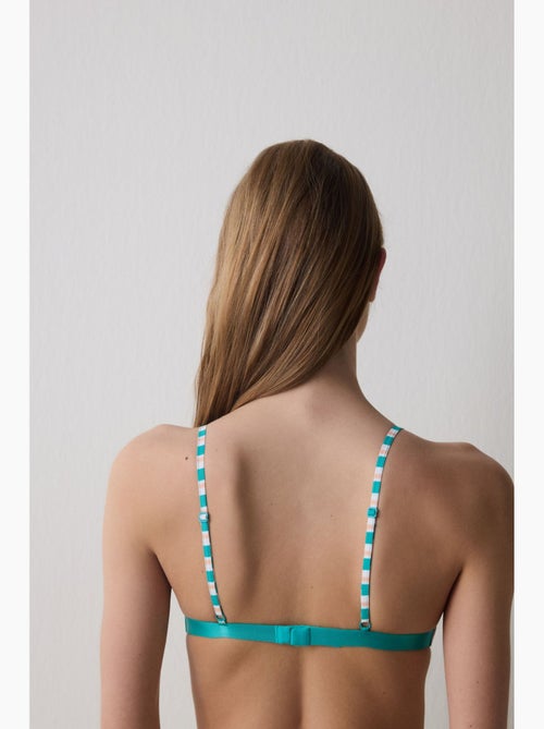 Soutien-gorge triangle tissé penti - Kiabi Soutien-gorge triangle tissé penti - Kiabi