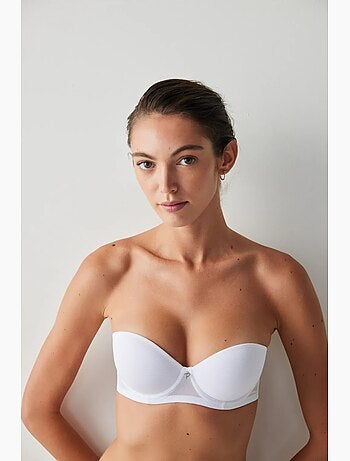 Soutien-gorge tricoté à armatures et bretelles amovibles penti