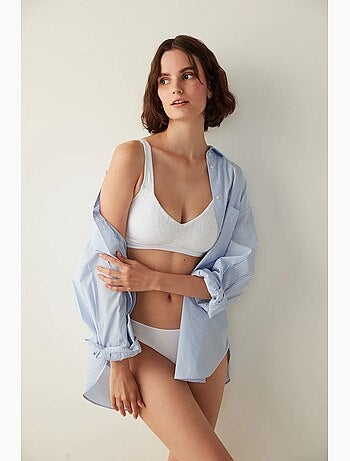 Soutien-gorge ultra confortable sans armatures post-opératoire penti