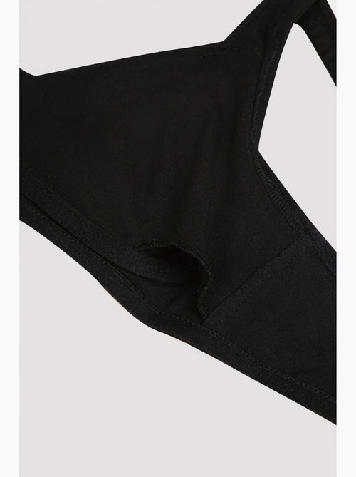 Soutien-gorge ultra confortable sans armatures post-opératoire penti - Kiabi Soutien-gorge ultra confortable sans armatures post-opératoire penti - Kiabi