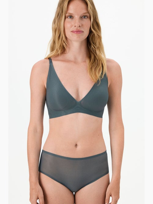 Soutien-gorge zerogram decolette avec coussinets invisibles penti - Kiabi