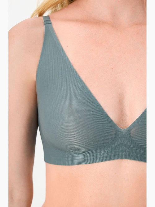 Soutien-gorge zerogram decolette avec coussinets invisibles penti - Kiabi