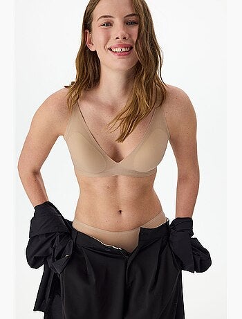 Soutien-gorge zerogram decolette invisible, avec coussinets penti