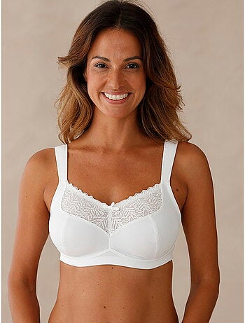 Soutien-grorge blanc sans armatures - DAXON