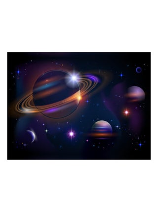 Space Vector, photo murale, 360x255 cm, 4 parts