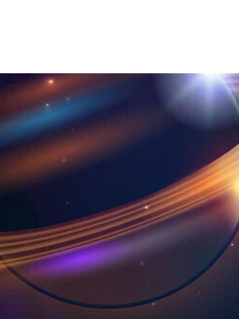 Space Vector, photo murale, 360x255 cm, 4 parts Multicolore - Kiabi