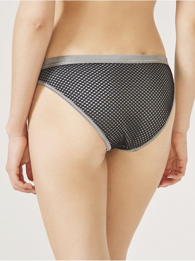 Sparky slip bas de bikini penti Noir - Kiabi