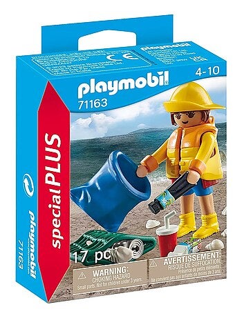 Special Plus Bénévole ramassage de déchets