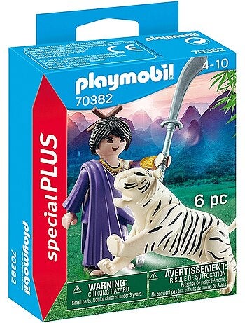 Special Plus Combattante ninja et tigre