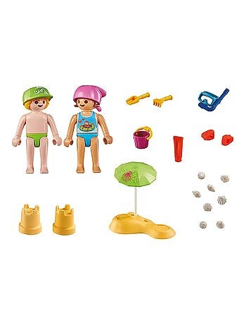 Special Plus Enfants avec jouets de plage