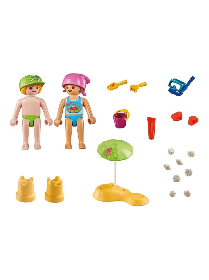 Special Plus Enfants avec jouets de plage N/A - Kiabi