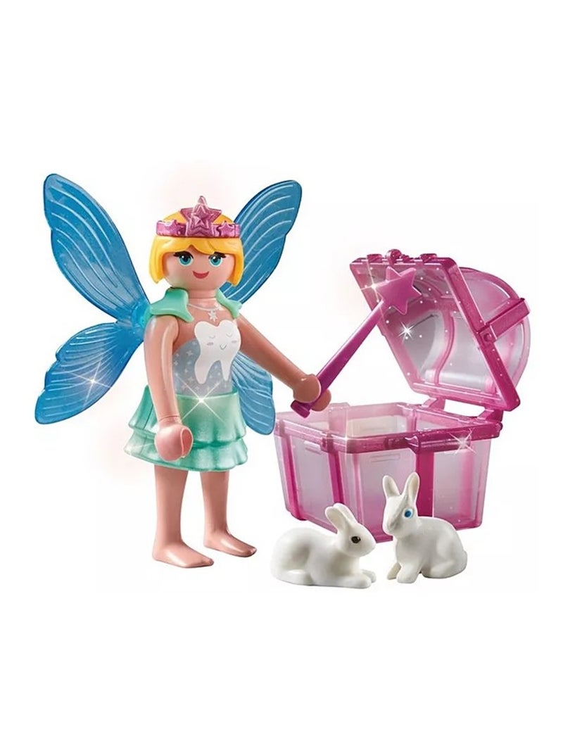 Special Plus Fée avec coffre à dents de lait et deux lapins N/A - Kiabi