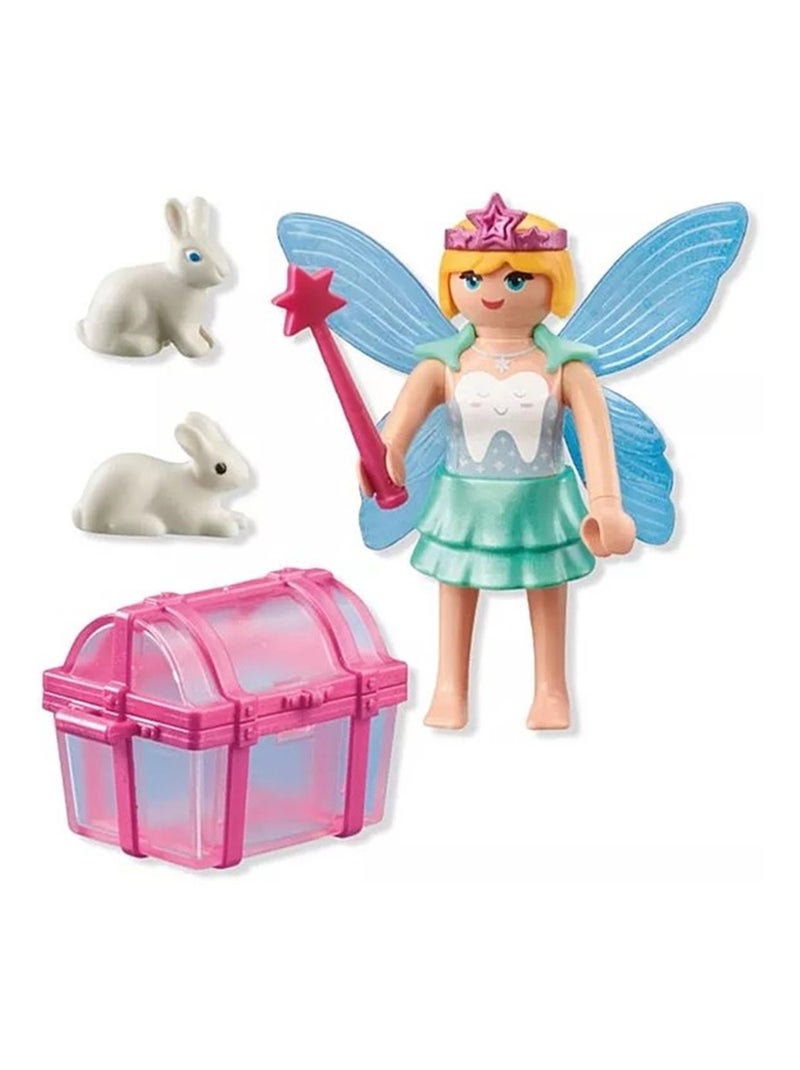 Special Plus Fée avec coffre à dents de lait et deux lapins N/A - Kiabi