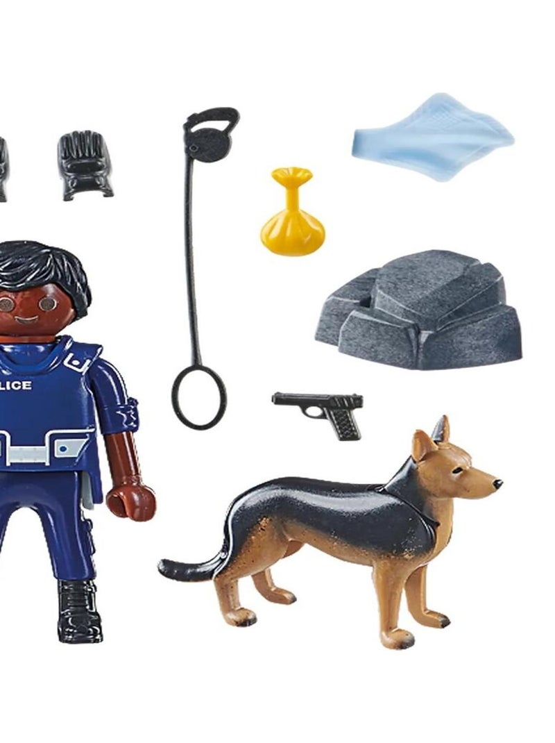 Special Plus Policier avec chien de recherche N/A - Kiabi