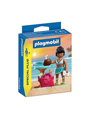 Special Plus Vacancière à la plage