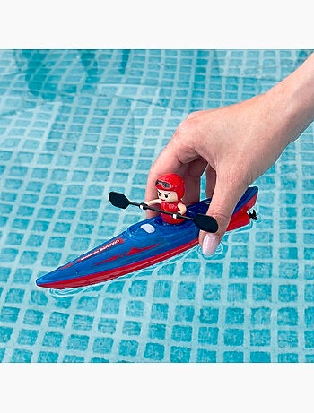 Speed & go kayak radiocommandé avec figurine