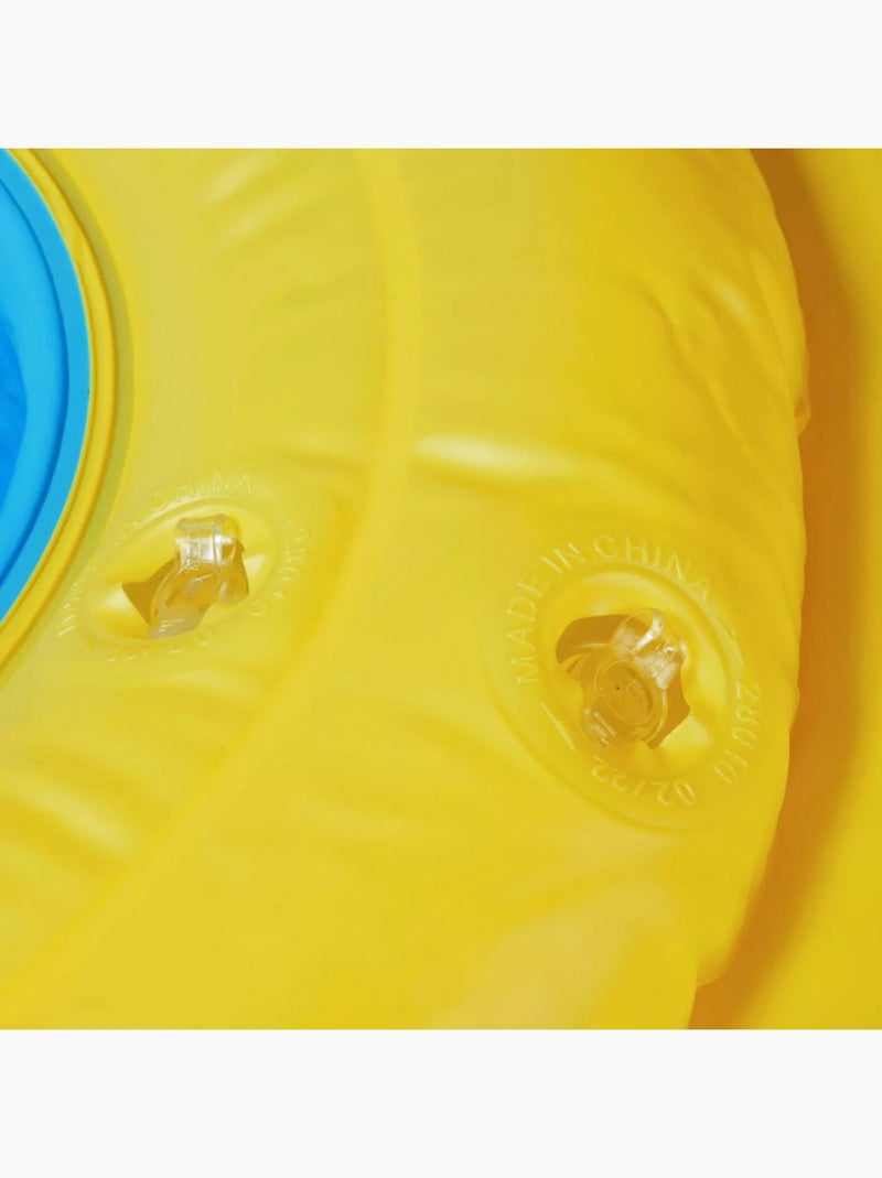 Speedo - Bouée siège de piscine Bleu Jaune Noir - Kiabi