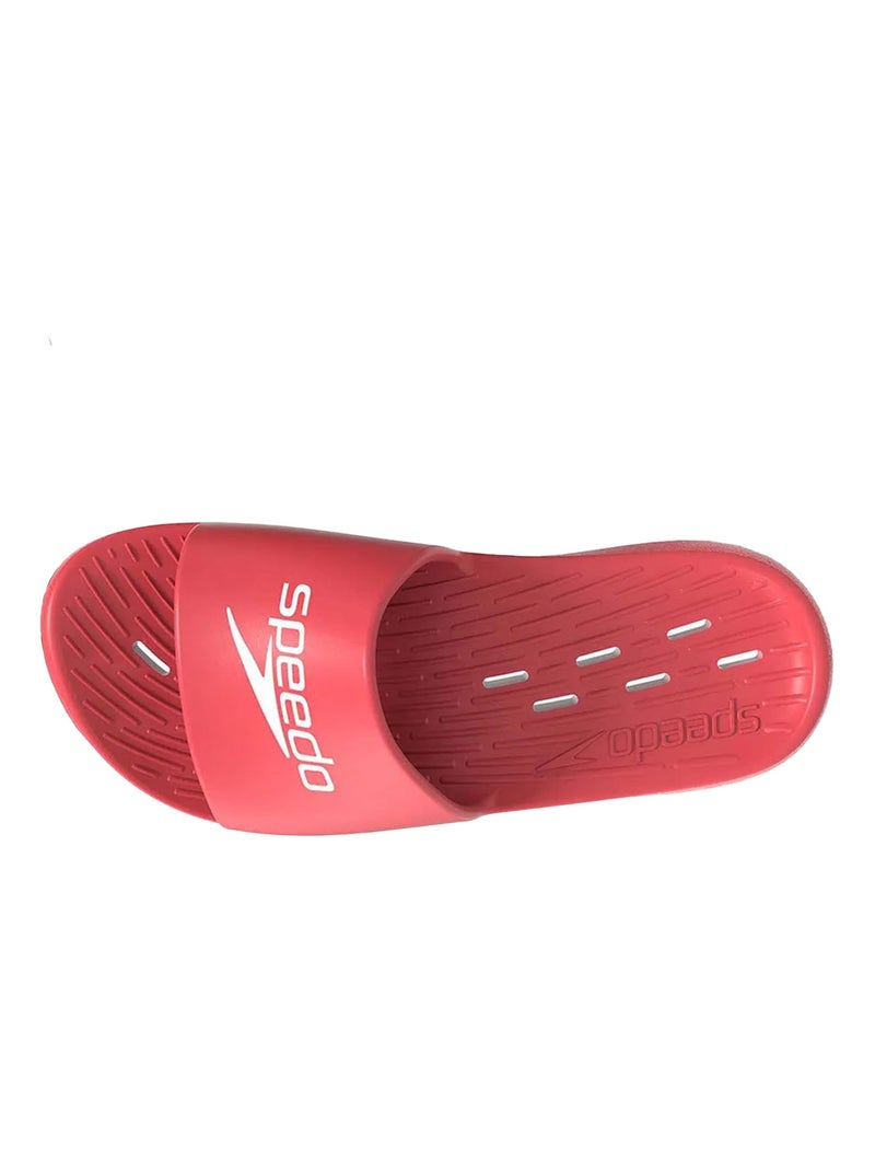 Speedo - Claquettes ONE PIECE AM Blanc Rouge - Kiabi