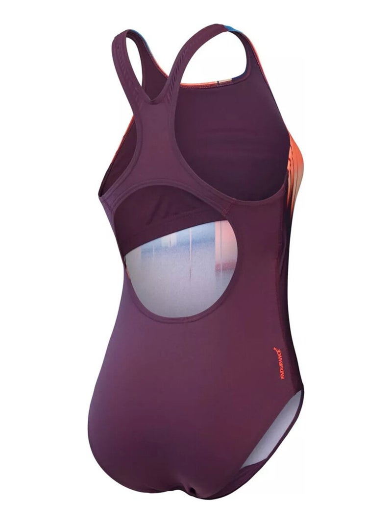 Speedo - Maillot de bain 1 pièce DIGI PLACEMENT MEDALIST Violet - Kiabi