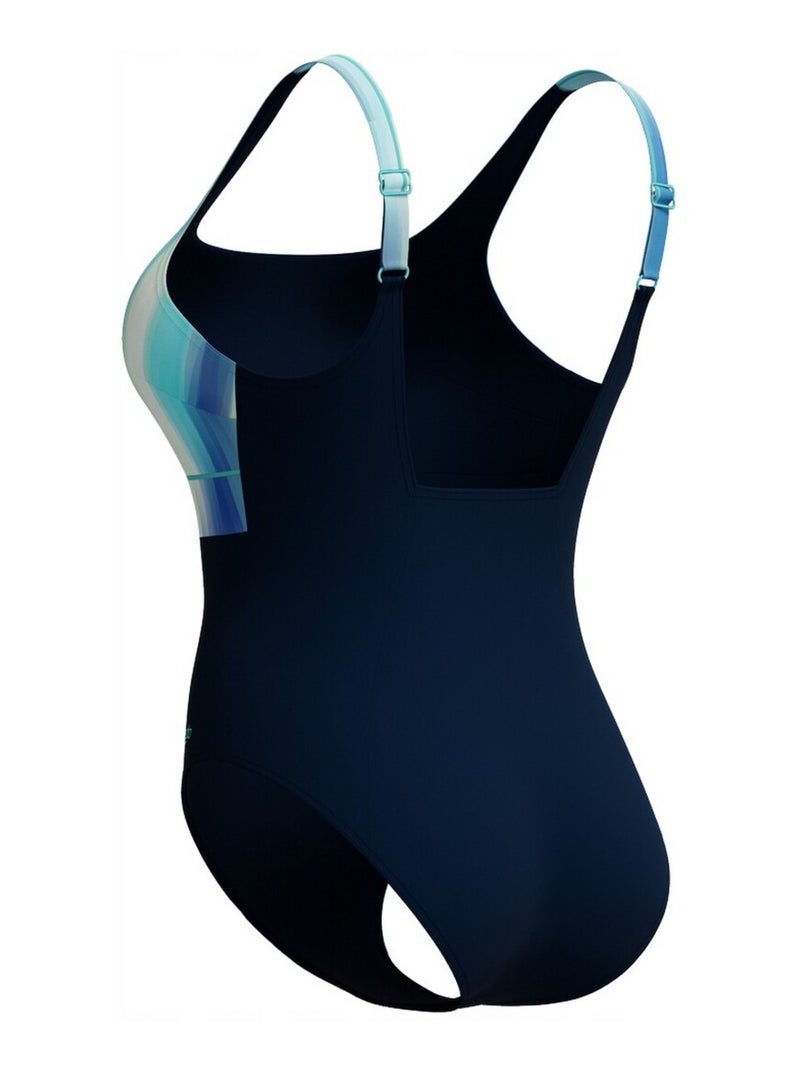 Speedo - Maillot de bain 1 pièce ECLIPSE Bleu marine - Kiabi