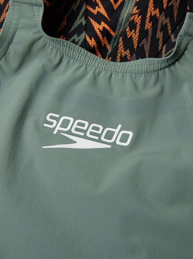 Speedo - Maillot de bain 1 pièce IGNITE Vert - Kiabi
