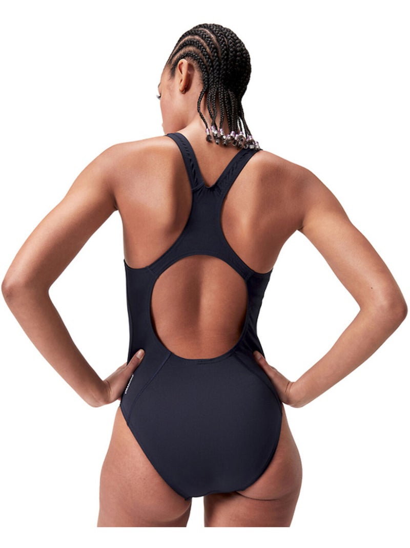Speedo - Maillot de bain 1 pièce MEDALIST Bleu canard - Kiabi