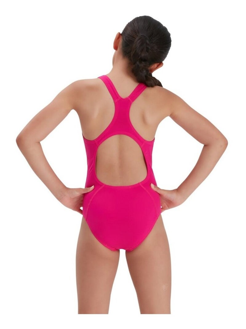 Speedo - Maillot de bain 1 pièce MEDALIST Rose fluo/Solinotes - Kiabi