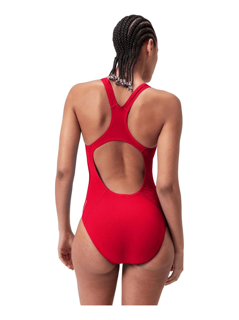 Speedo - Maillot de bain 1 pièce MEDALIST Rouge - Kiabi