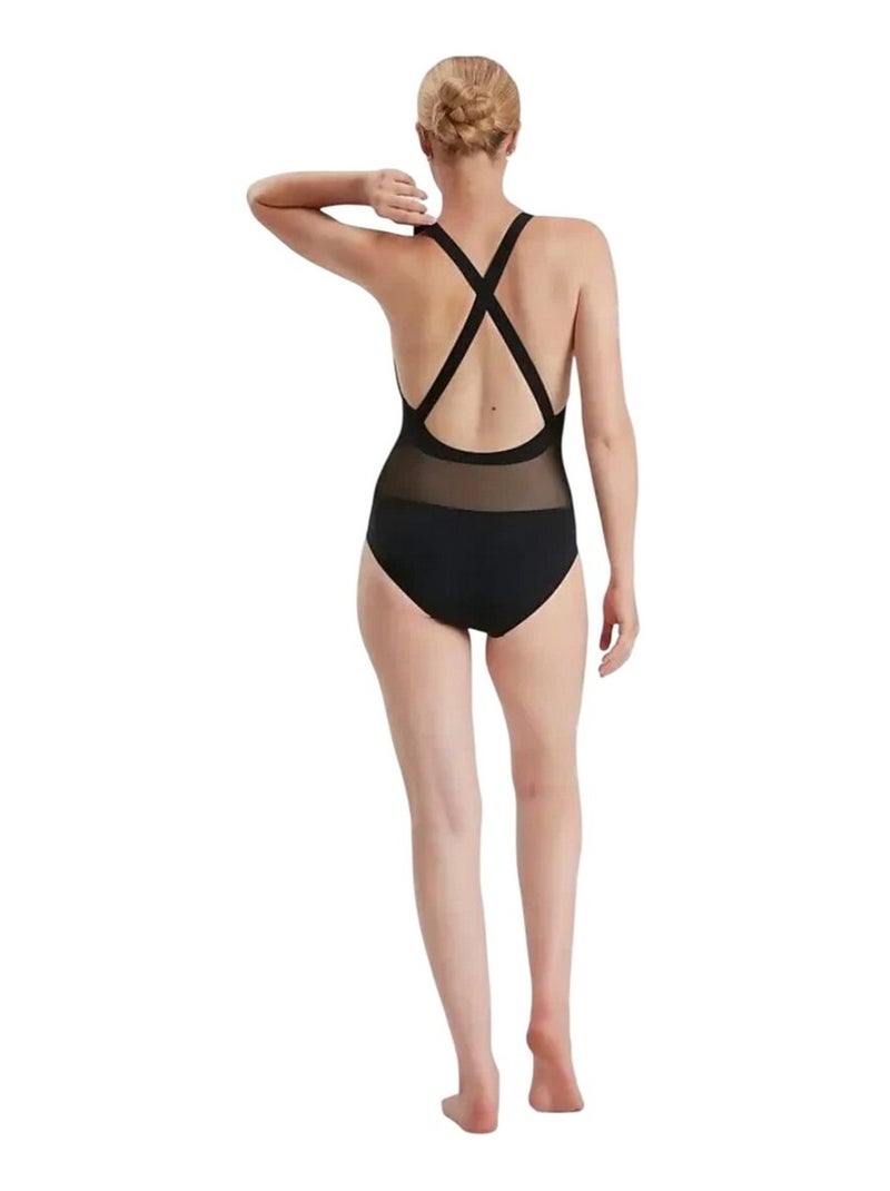 Speedo - Maillot de bain 1 pièce POWER Noir - Kiabi