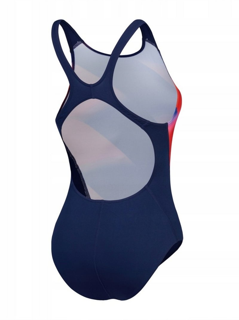 Speedo - Maillot de bain 1 pièce RECORDBREAKER Bleu ardoise - Kiabi