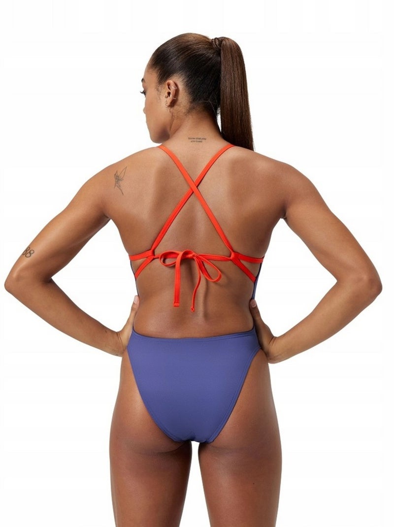 Speedo - Maillot de bain 1 pièce SOLID Bleu - Kiabi