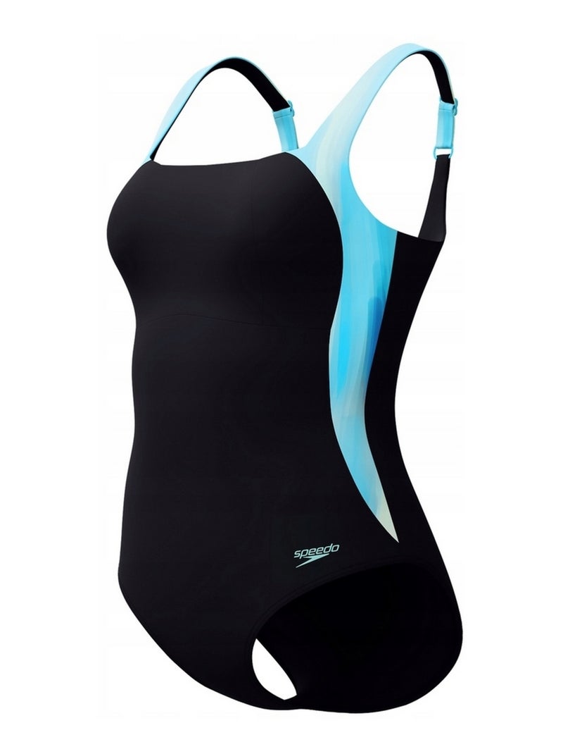Speedo - Maillot de bain 1 pièce SPDSCU LUNALUSTRE Bleu - Kiabi