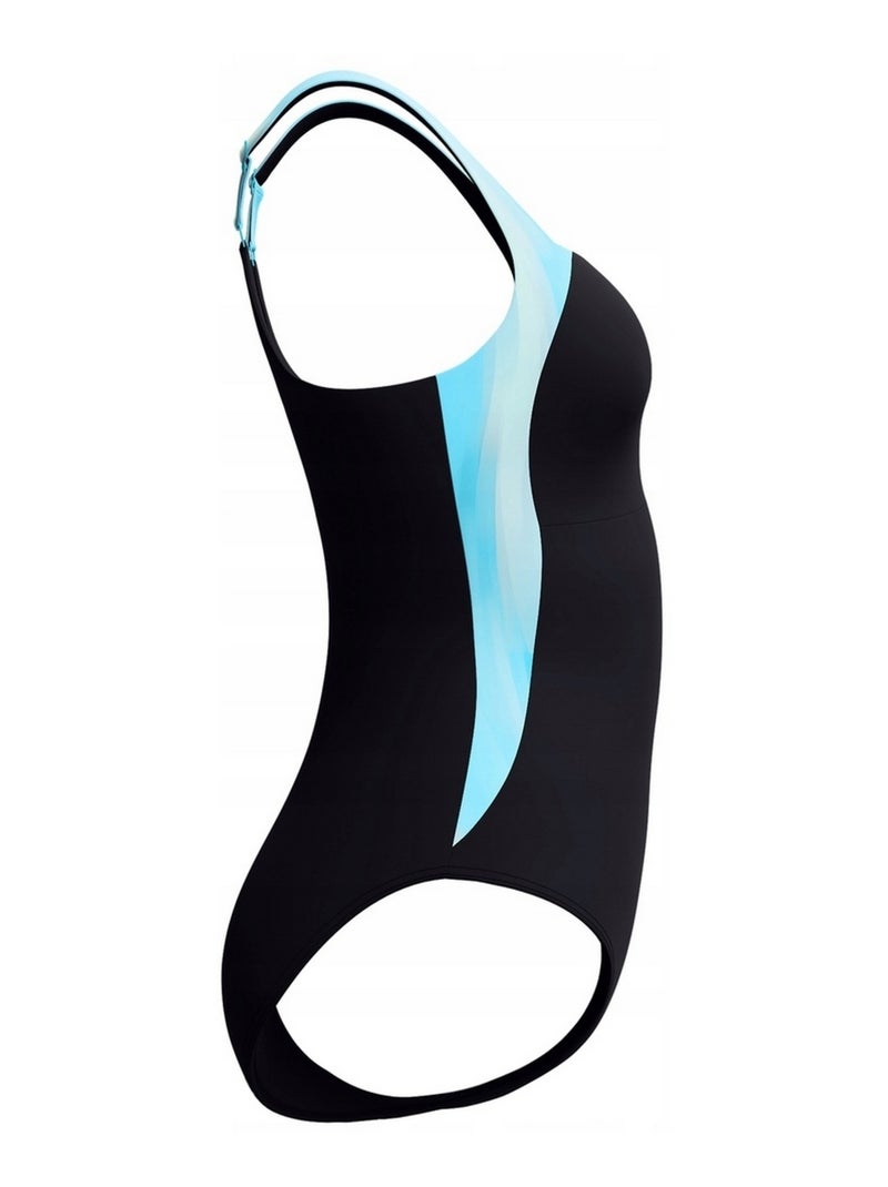 Speedo - Maillot de bain 1 pièce SPDSCU LUNALUSTRE Bleu - Kiabi
