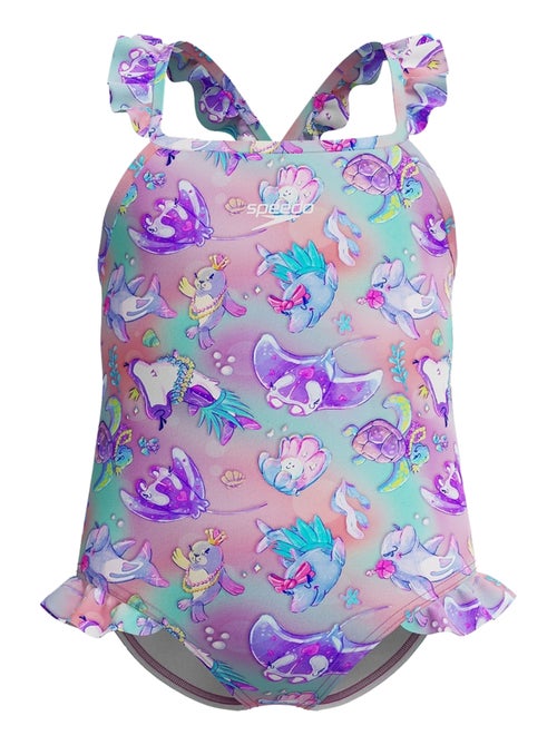 Speedo - Maillot de bain 1 pièce style Créatures de la mer - Kiabi