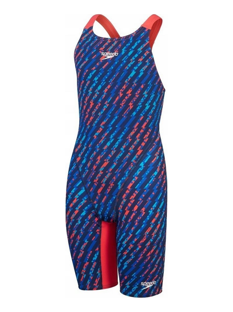 Speedo Maillot de bain shorty KNEESKIN Bleu ardoise Fille