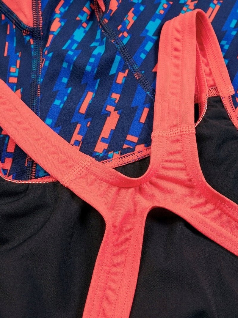 Speedo - Maillot de bain shorty KNEESKIN Bleu ardoise - Kiabi
