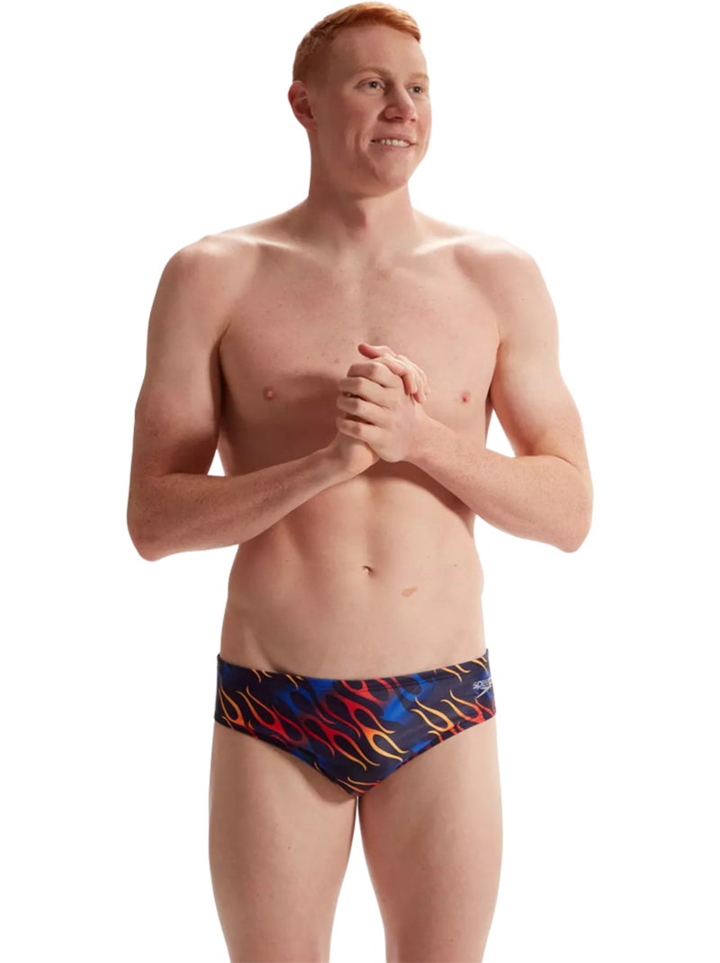 Speedo - Short de bain ALOV DIGI Bleu ardoise - Kiabi