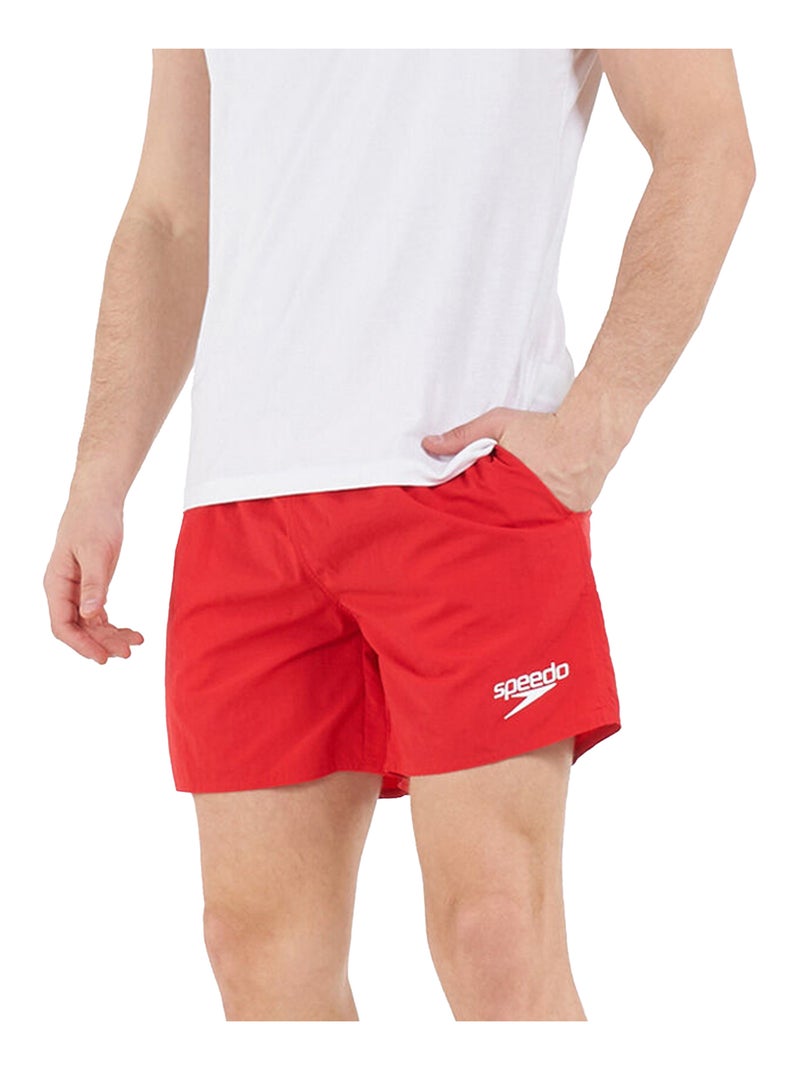 Speedo - Short de bain ESSENTIALS Rouge - Kiabi