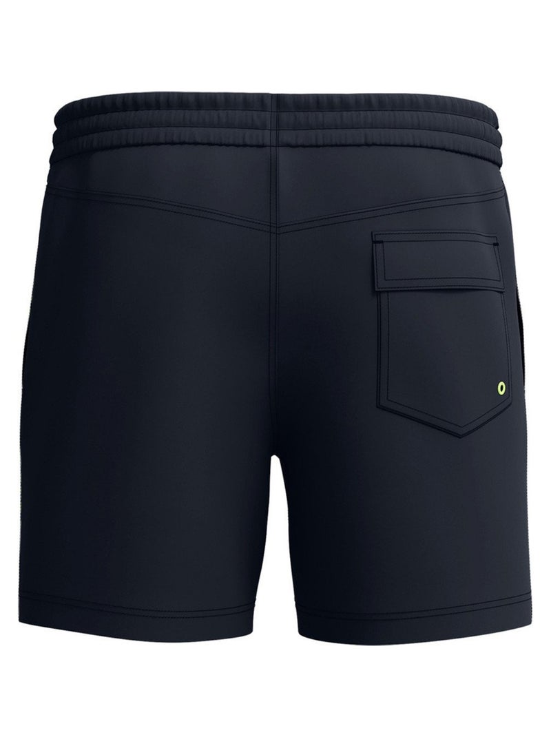 Speedo - Short de bain MEDLEY Noir Jaune - Kiabi