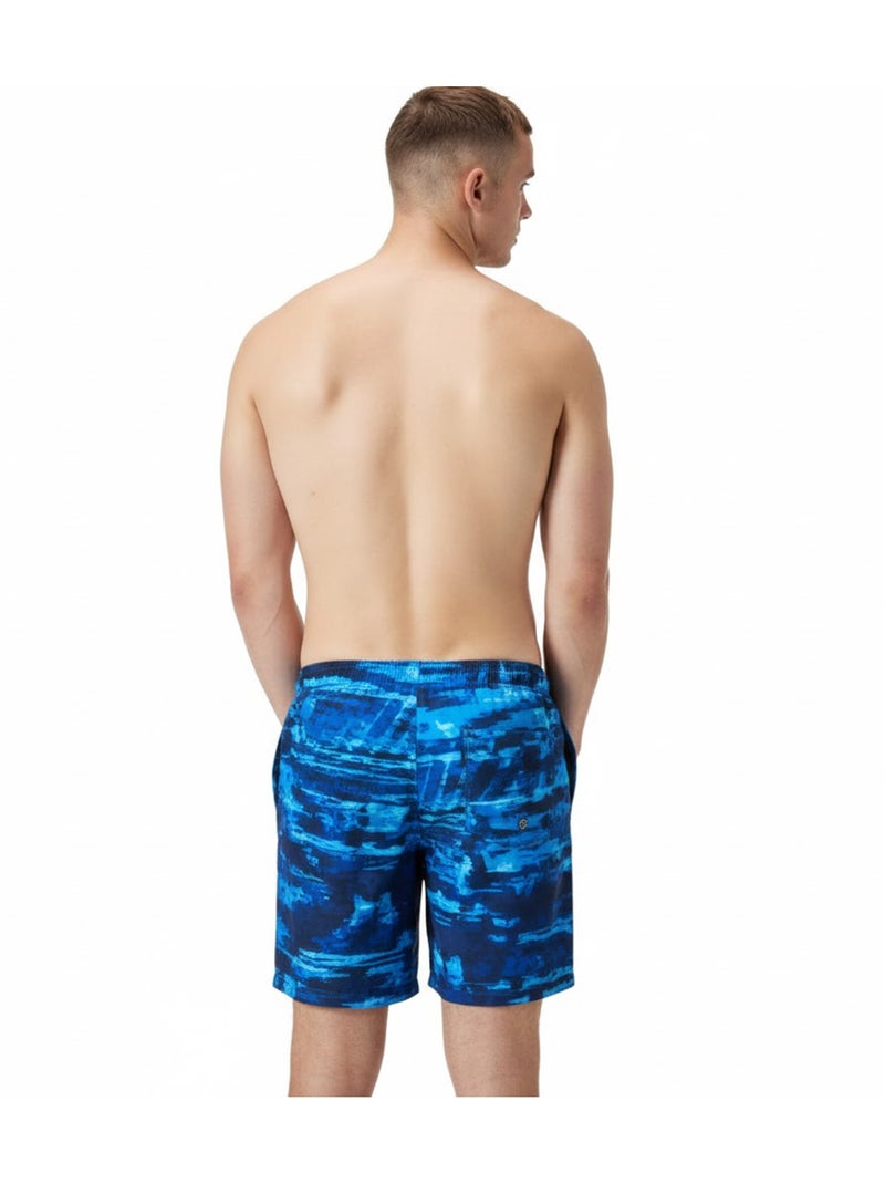 Speedo - Short de bain motif/style imprimé REDONDO EDGE Bleu - Kiabi