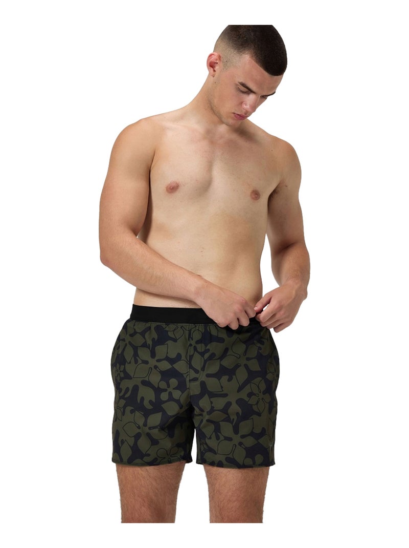 Speedo - Short de bain style Imprimé VOLLEY Vert - Kiabi
