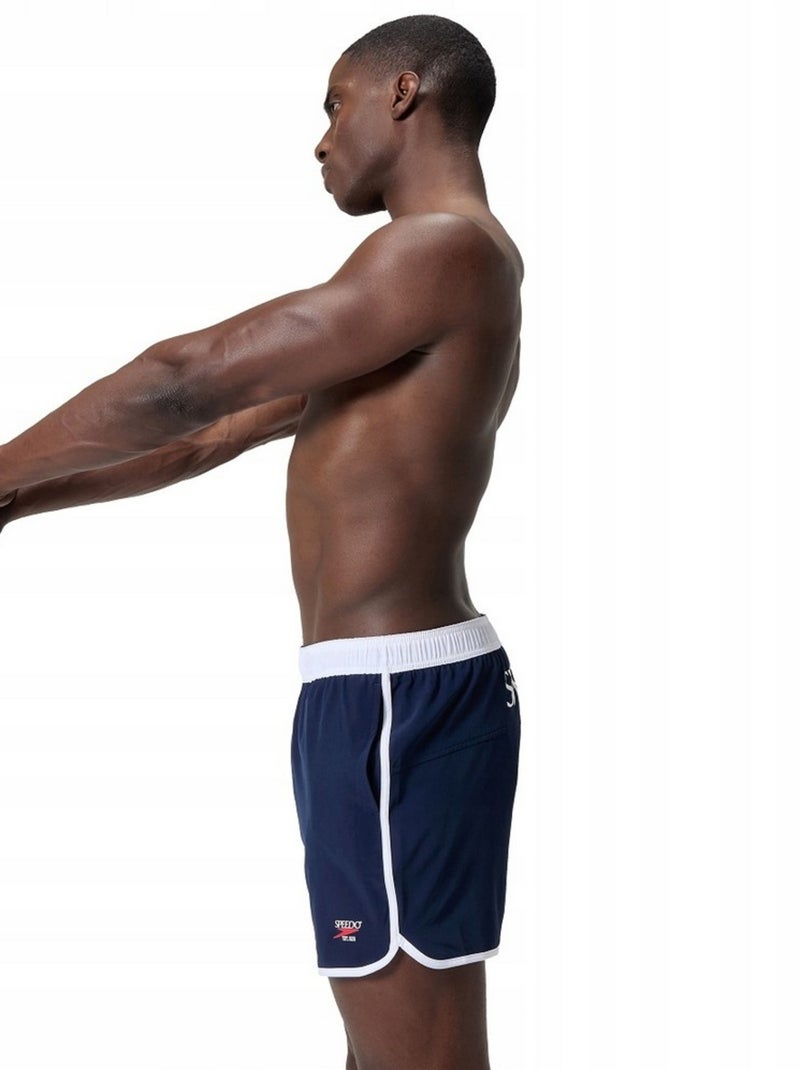 Speedo - Short de bain style Logo VOLLEY Bleu marine - Kiabi