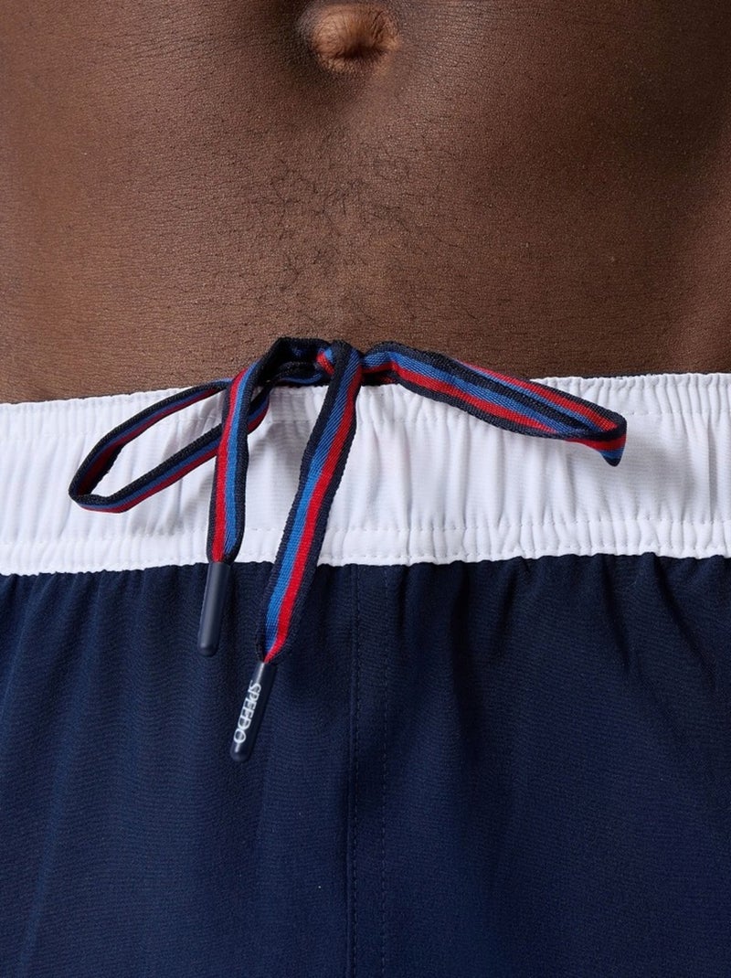 Speedo - Short de bain style Logo VOLLEY Bleu marine - Kiabi